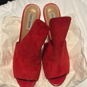Suede Mule
